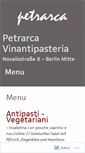 Mobile Screenshot of petrarcaberlin.com